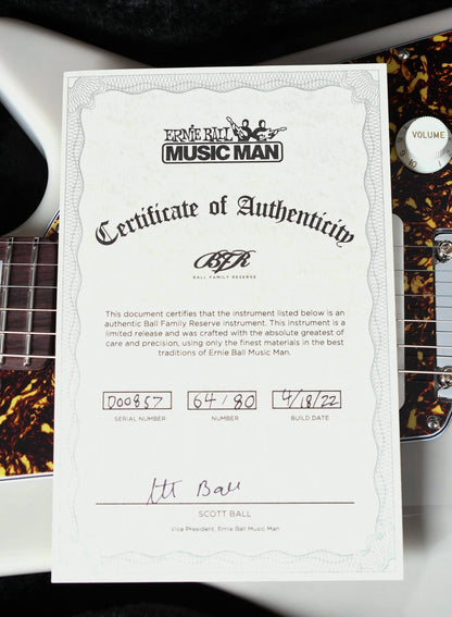 2022 Ernie Ball Music Man Albert Lee BFR MM90 Ghost In The Shell