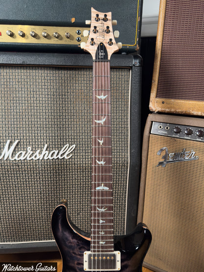 2025 Paul Reed Smith PRS DGT Signature 10 Top Quilt Brazilian Board/Maple Neck Wood Library Purple Mist