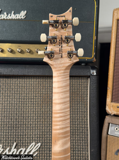 2025 Paul Reed Smith PRS DGT Signature 10 Top Quilt Brazilian Board/Maple Neck Wood Library Purple Mist