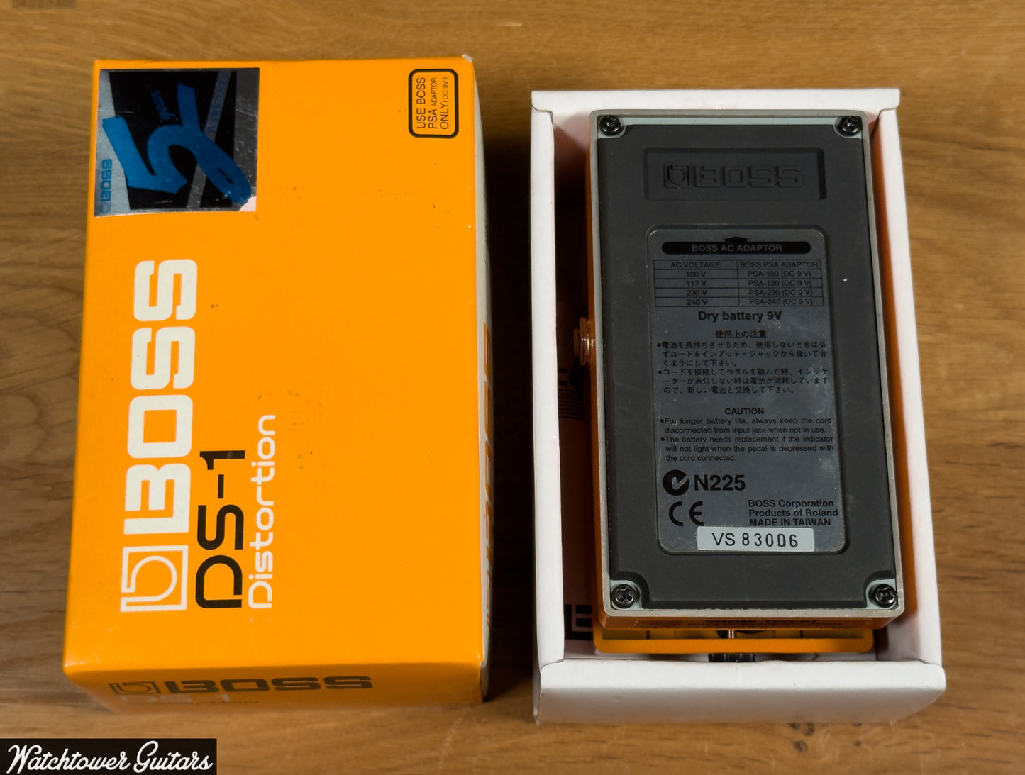 Used - Boss DS1 Distortion Pedal with Analogman MOD