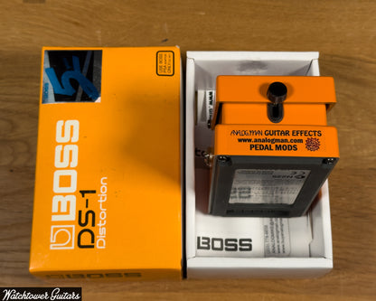 Used - Boss DS1 Distortion Pedal with Analogman MOD
