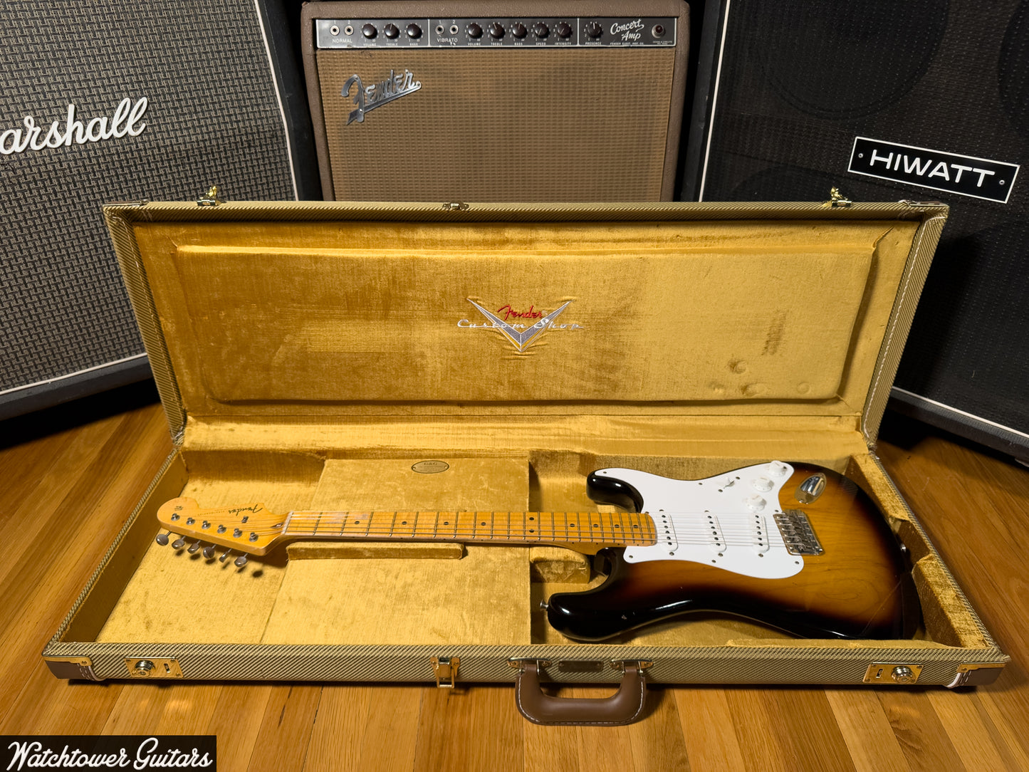 2023 Fender Custom Shop Eric Clapton Stratocaster Sunburst Journeyman Relic