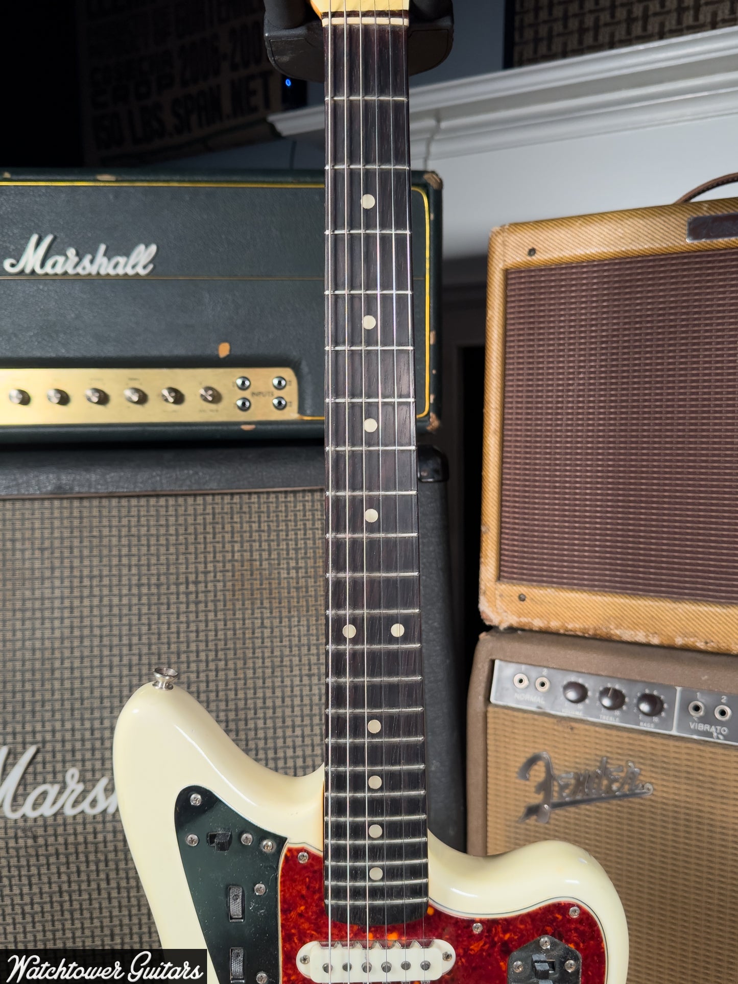 1964 Fender Jaguar Factory Olympic White