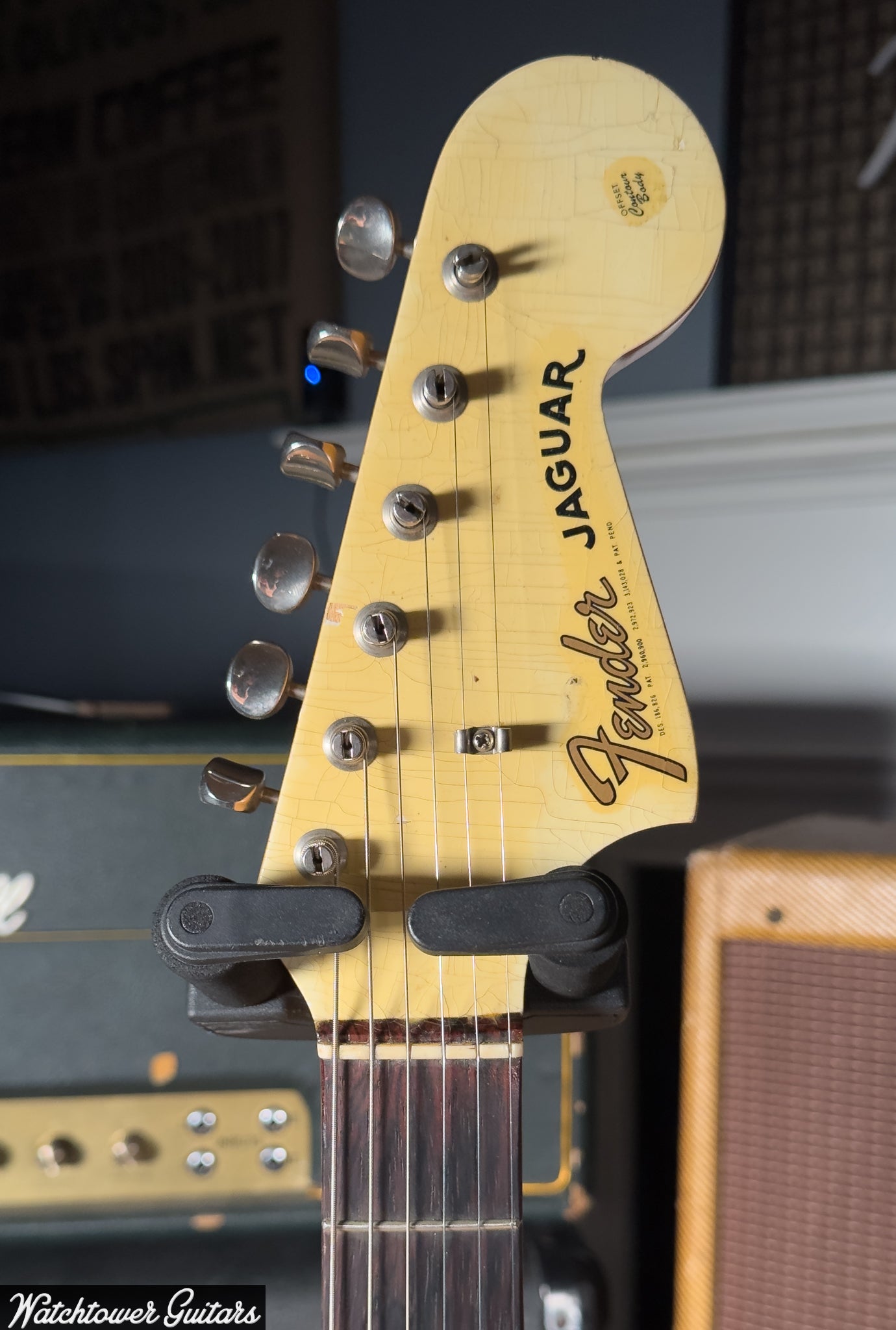 1964 Fender Jaguar Factory Olympic White