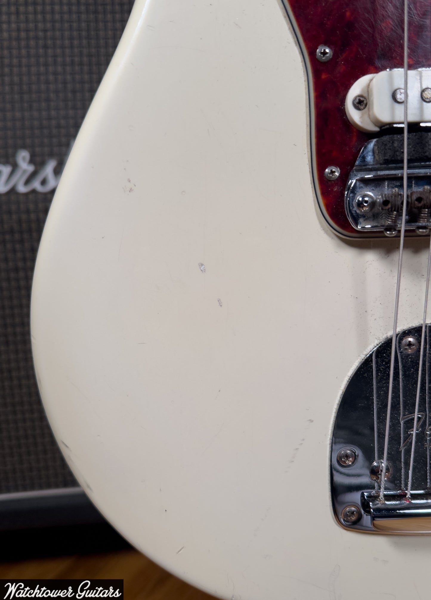 1964 Fender Jaguar Factory Olympic White