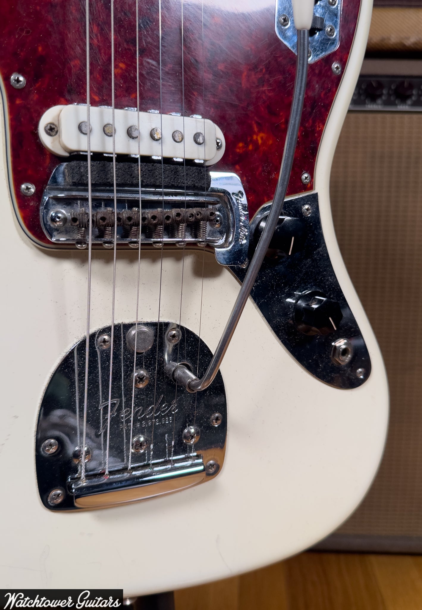 1964 Fender Jaguar Factory Olympic White
