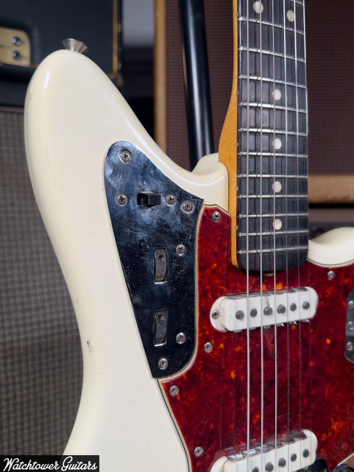 1964 Fender Jaguar Factory Olympic White