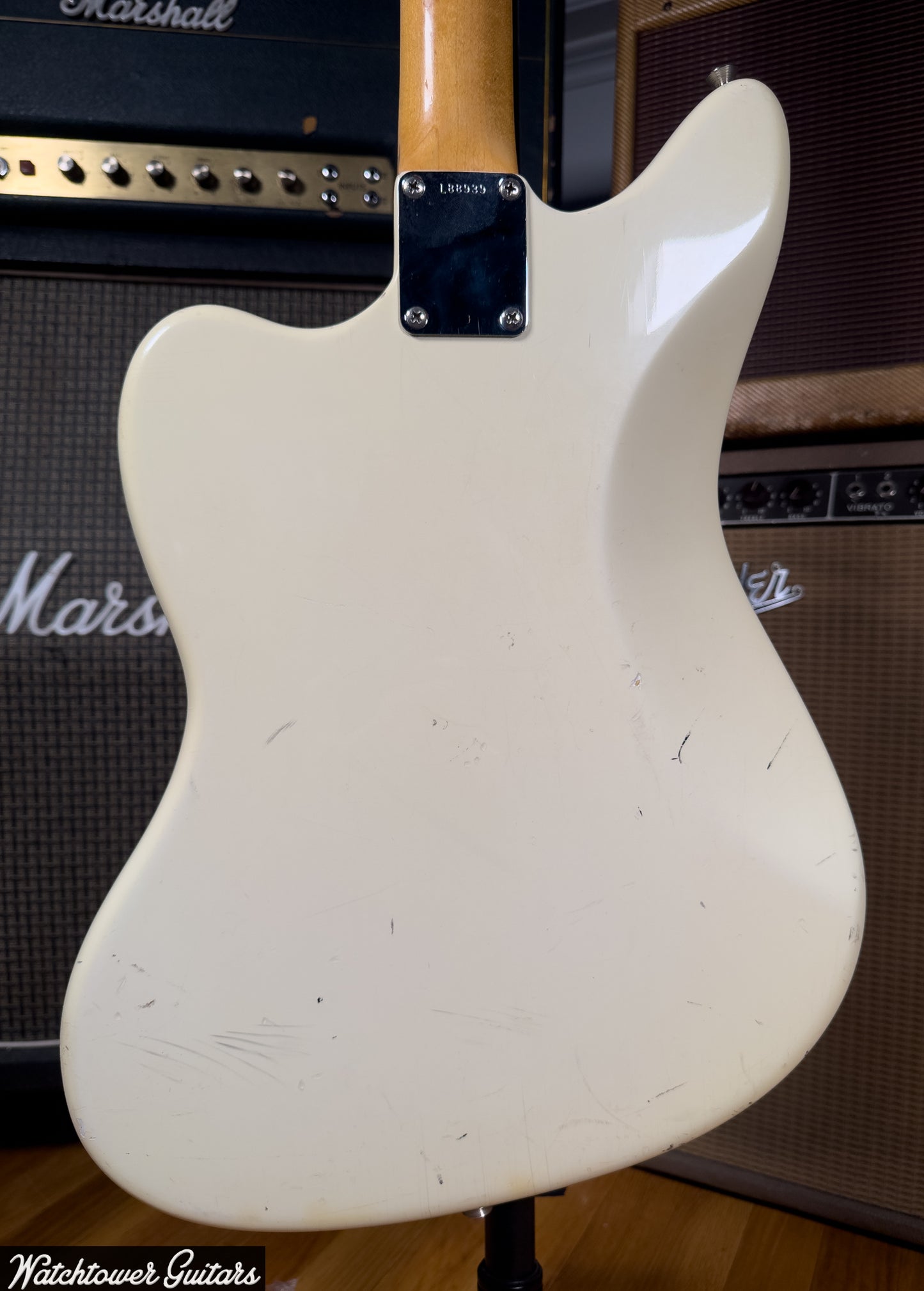 1964 Fender Jaguar Factory Olympic White