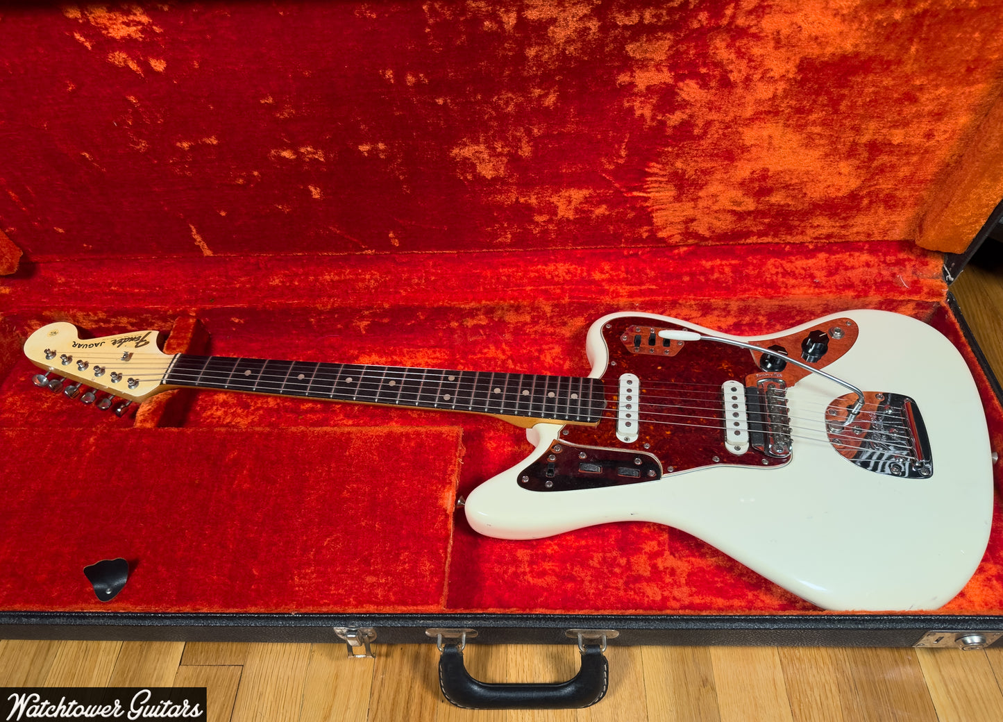 1964 Fender Jaguar Factory Olympic White