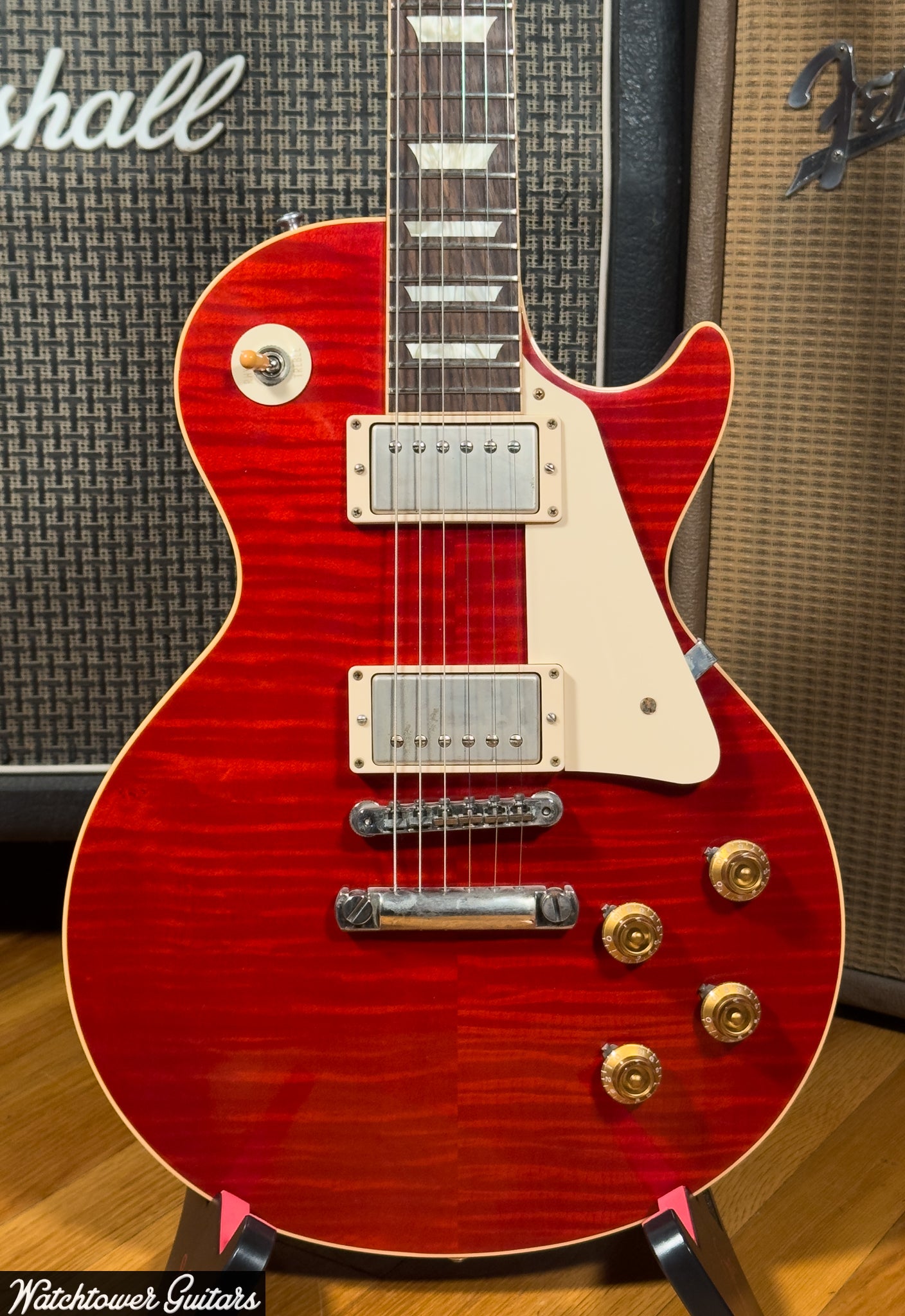 2010 Gibson 1959 Les Paul Standard Sweet Cherry Red "Lucy"