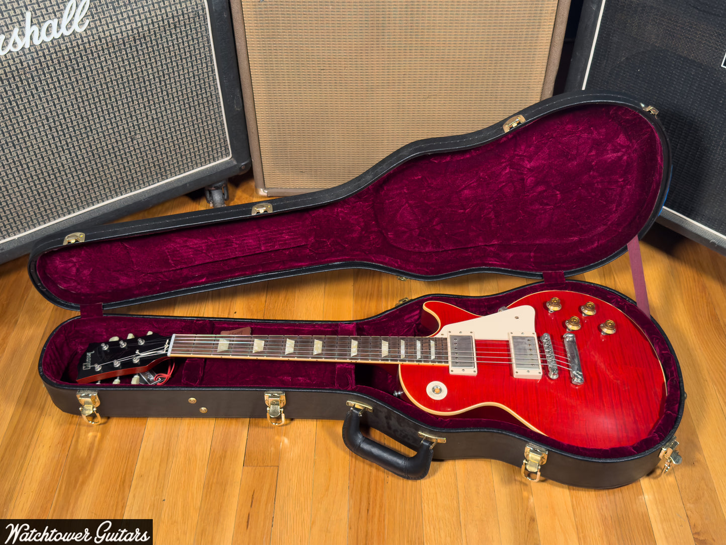 2010 Gibson 1959 Les Paul Standard Sweet Cherry Red "Lucy"
