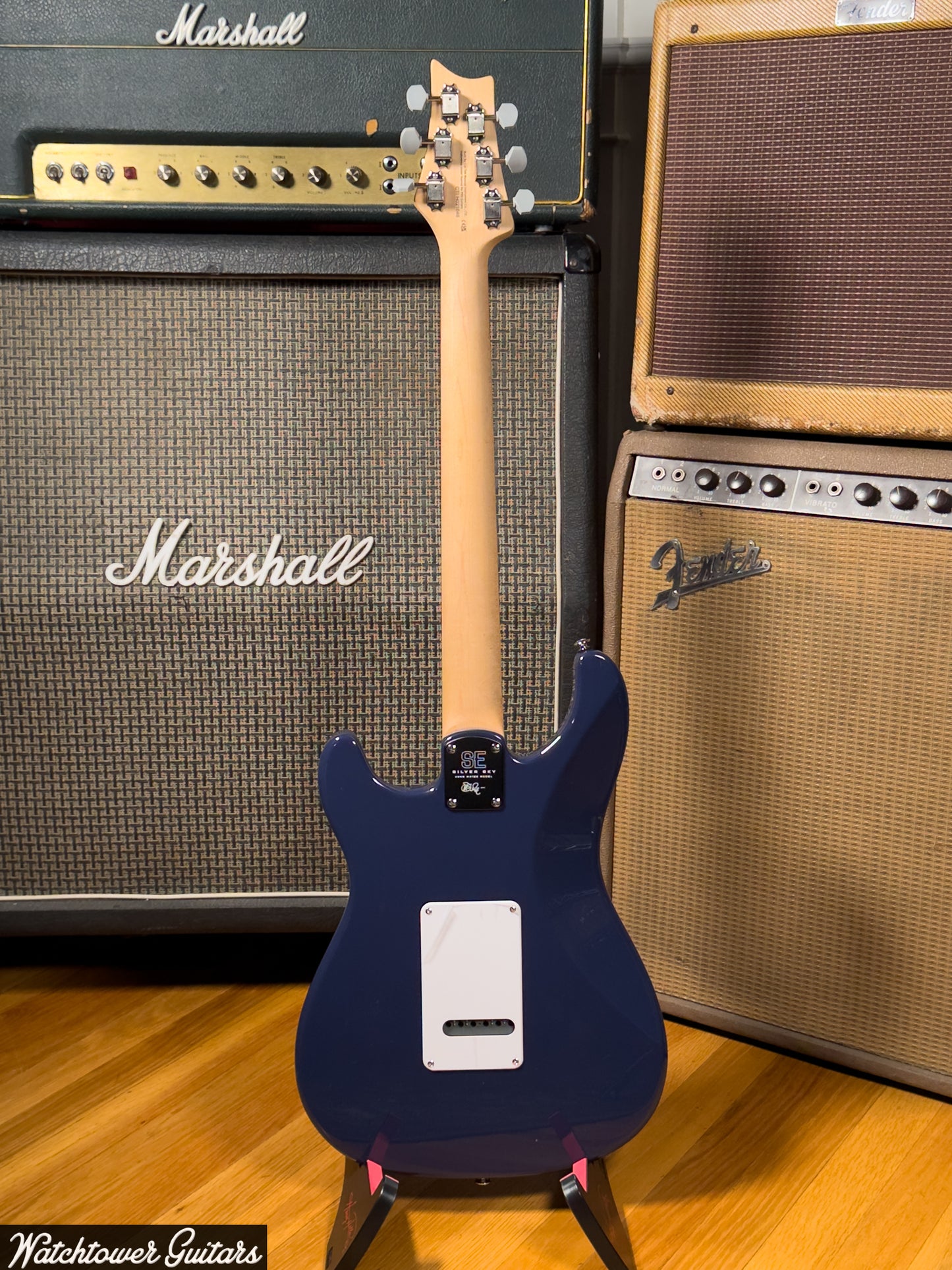 Paul Reed Smith PRS SE Silver Sky Rosewood Trad Blue