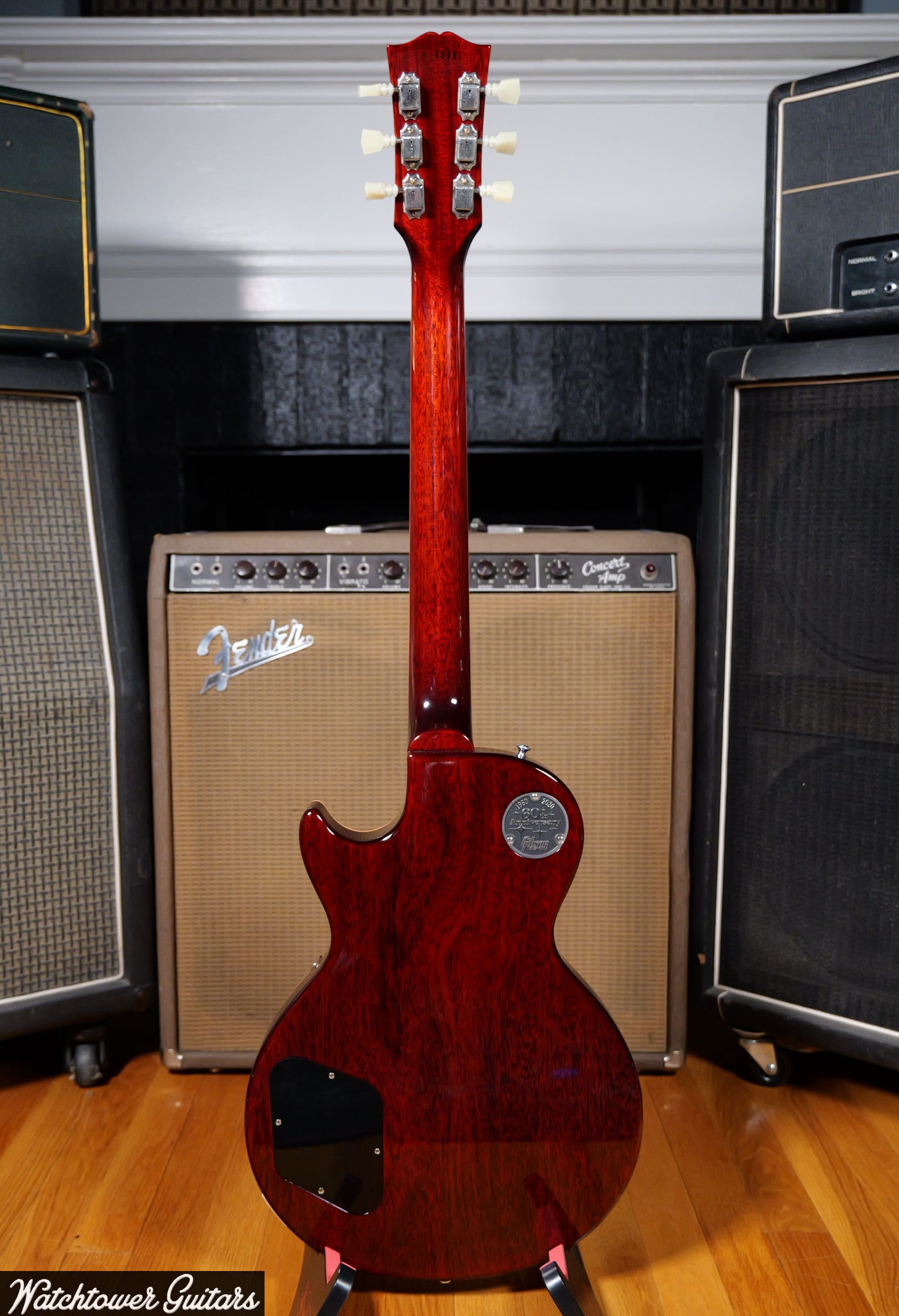 2020 Gibson 60th Anniversary Les Paul V3 1960 R0 Reissue Wide Tomato Soup Burst