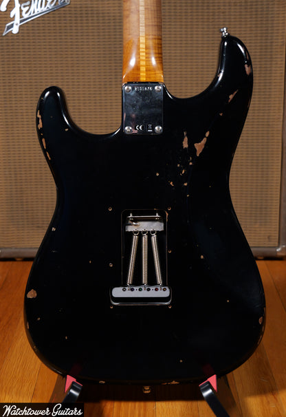2020 Fender Custom Shop '60 Stratocaster GT11 Relic Black Roasted Maple Neck