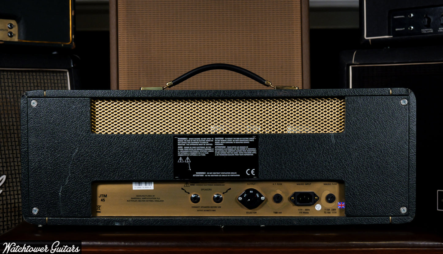 2006 Marshall 2245 JTM45 MK II Reissue Black Tolex