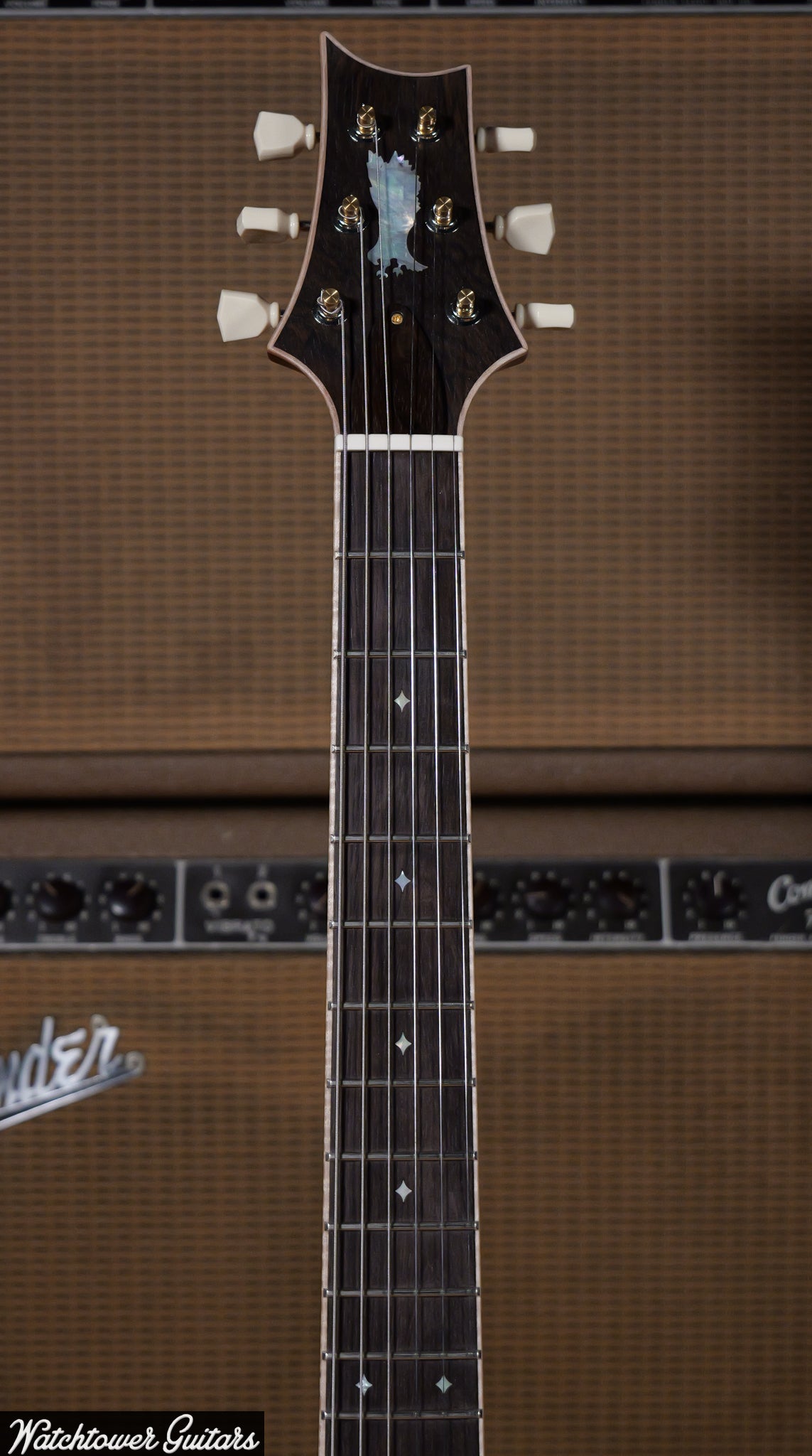 Paul Reed Smith PRS Private Stock Watchtower Run 594 Hollowbody II Quilt Vintage Glow
