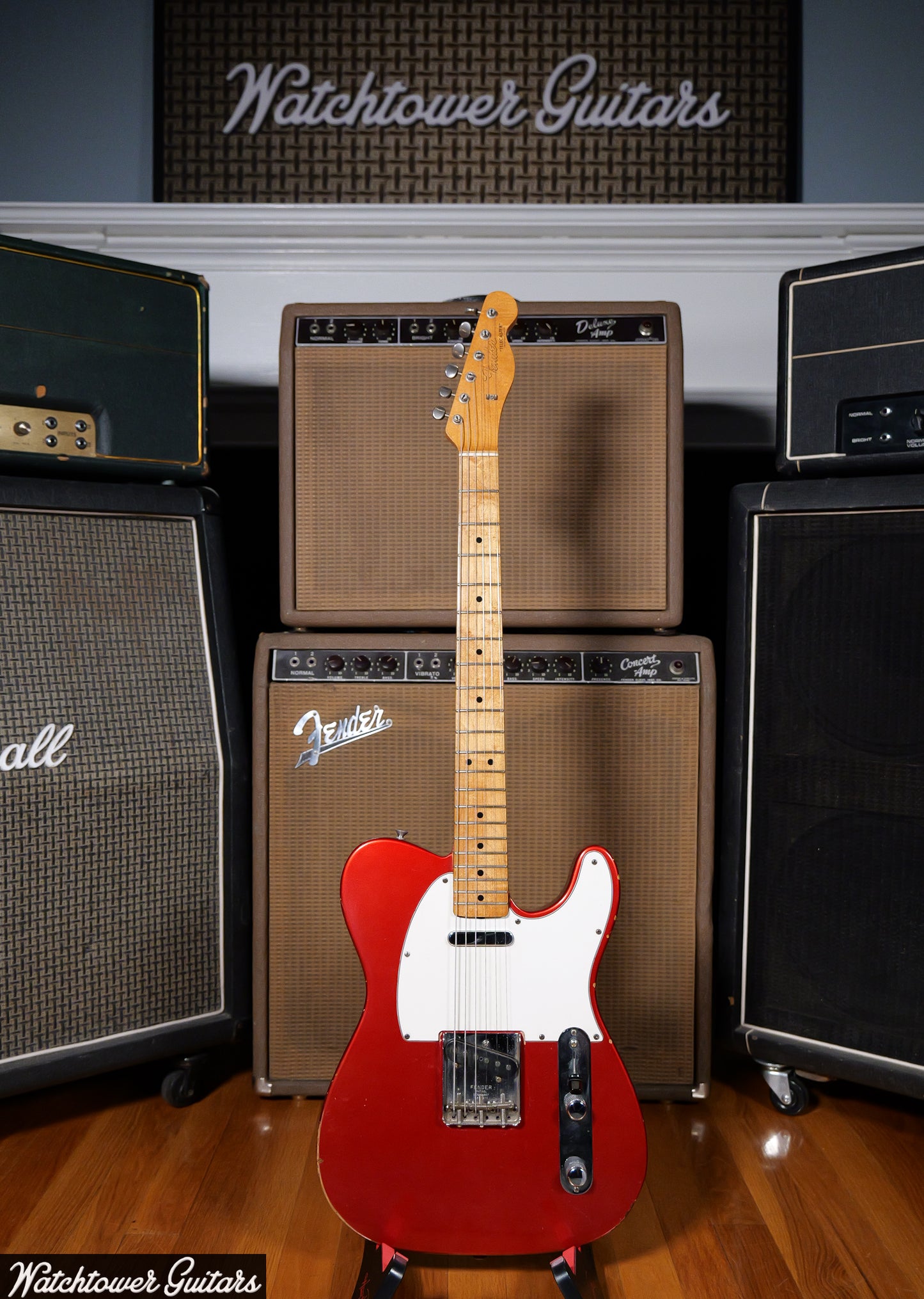 1966 Fender Telecaster Maple Cap Candy Apple Red