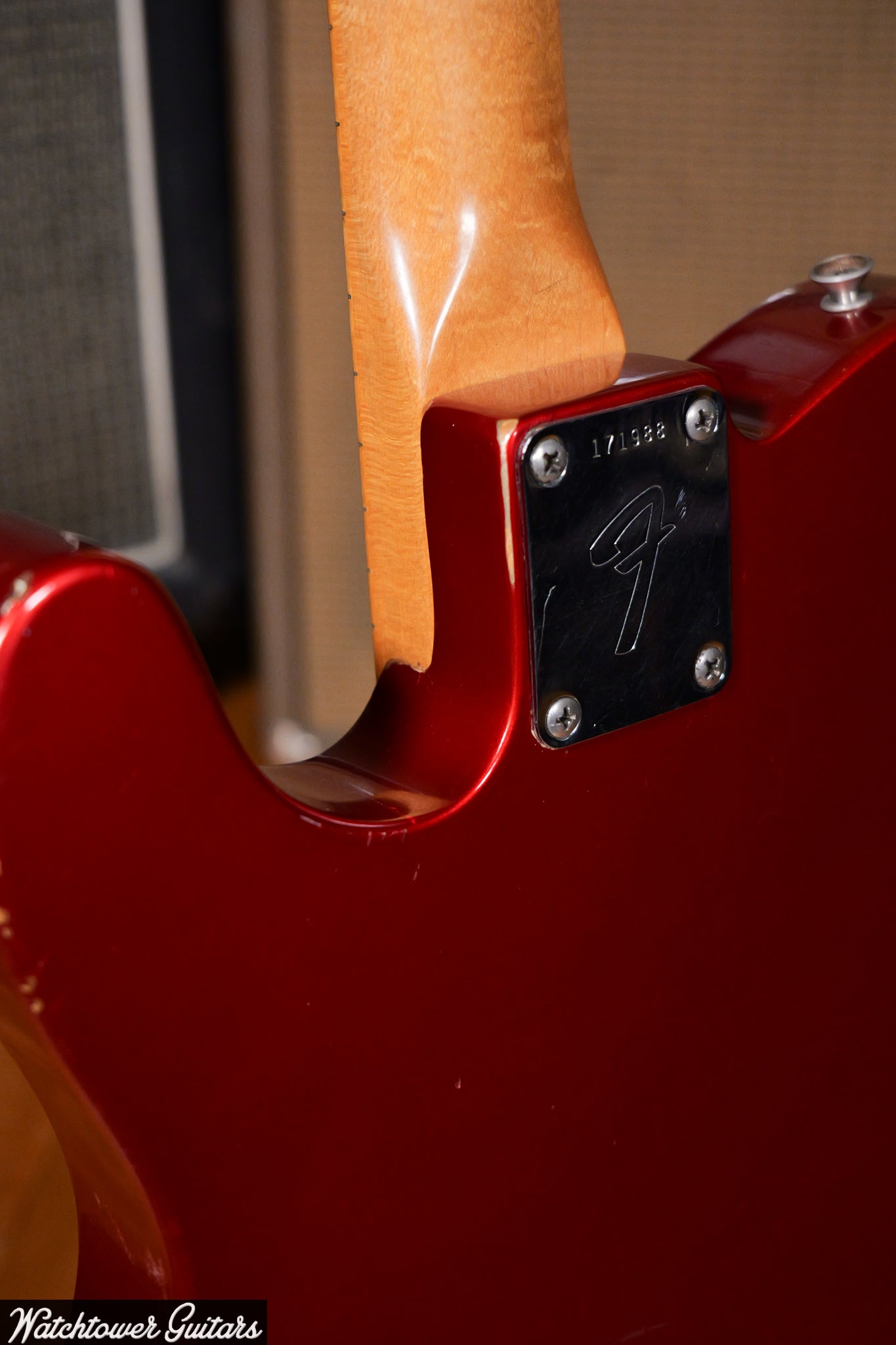 1966 Fender Telecaster Maple Cap Candy Apple Red
