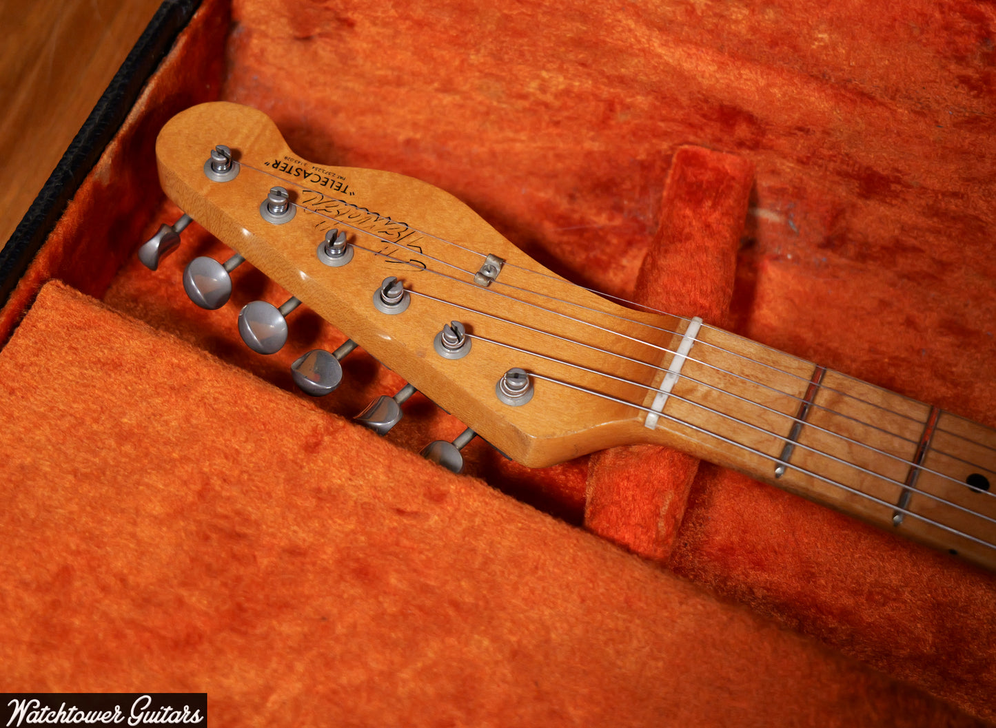 1966 Fender Telecaster Maple Cap Candy Apple Red