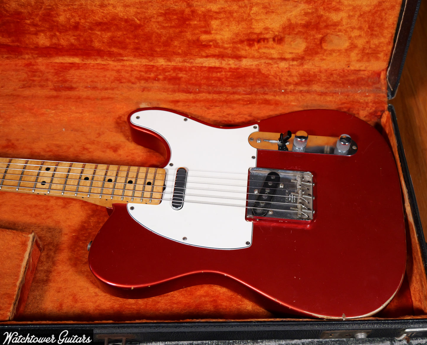 1966 Fender Telecaster Maple Cap Candy Apple Red