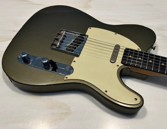 NEW Danocaster Single Cut Charcoal Frost