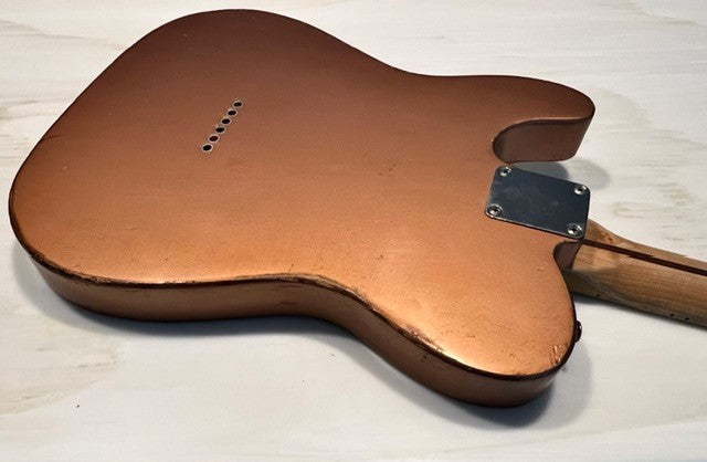 NEW Danocaster Single Cut Aged Penny (Copy)