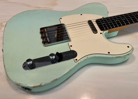 NEW Danocaster Single Cut Sonic Blue