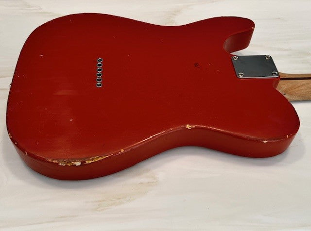 NEW Danocaster Single Cut Ducco Red