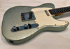 NEW Danocaster Single Cut Ice Blue Metallic over Inca Silver Lace !