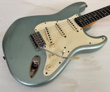 NEW Danocaster Double Cut Ice Blue Metallic