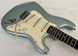 NEW Danocaster Double Cut Ice Blue Metallic