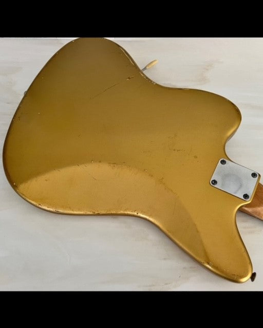 NEW Danocaster Offset Firemist Gold