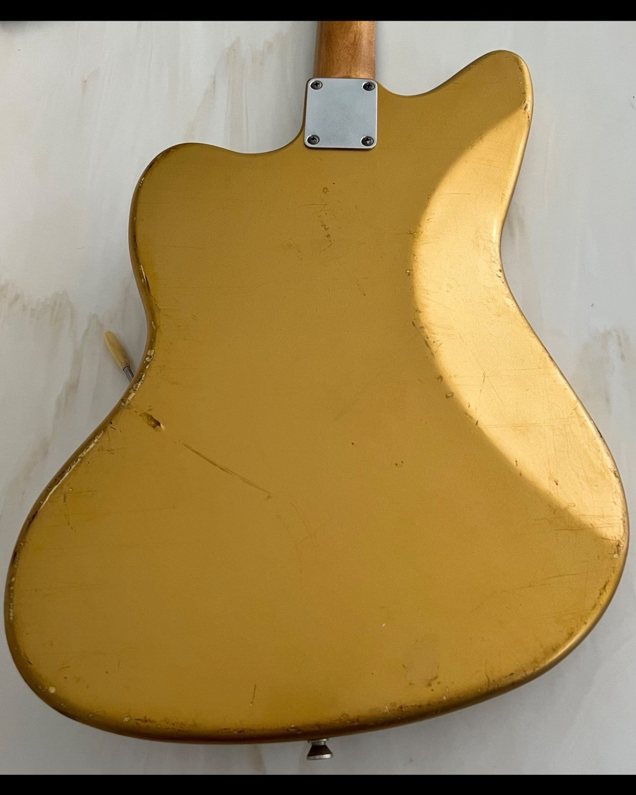 NEW Danocaster Offset Firemist Gold