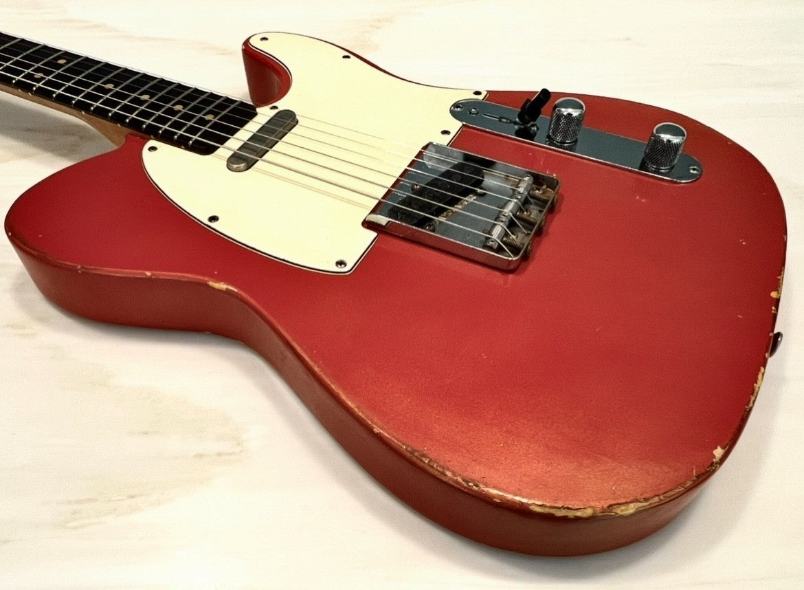 NEW Danocaster Single Cut Rhubarb Mist