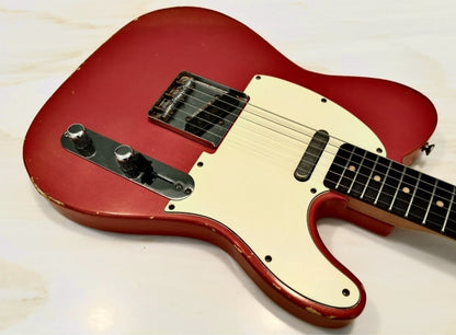 NEW Danocaster Single Cut Rhubarb Mist