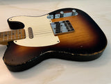 NEW Danocaster Single Cut Sunburst