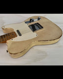 NEW Danocaster Single Cut Whiteguard Aged Blonde