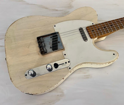 NEW Danocaster Single Cut Blonde Whiteguard, Arcane 50s