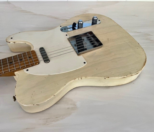 NEW Danocaster Single Cut Blonde Whiteguard, Arcane 50s