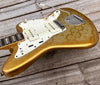 NEW Danocaster Offset Firemist Gold Lace