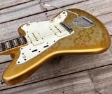 NEW Danocaster Offset Firemist Gold Lace