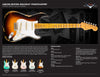 2017 Fender Custom Shop LTD 1956 Stratocaster Relic 2 Tone Sunburst