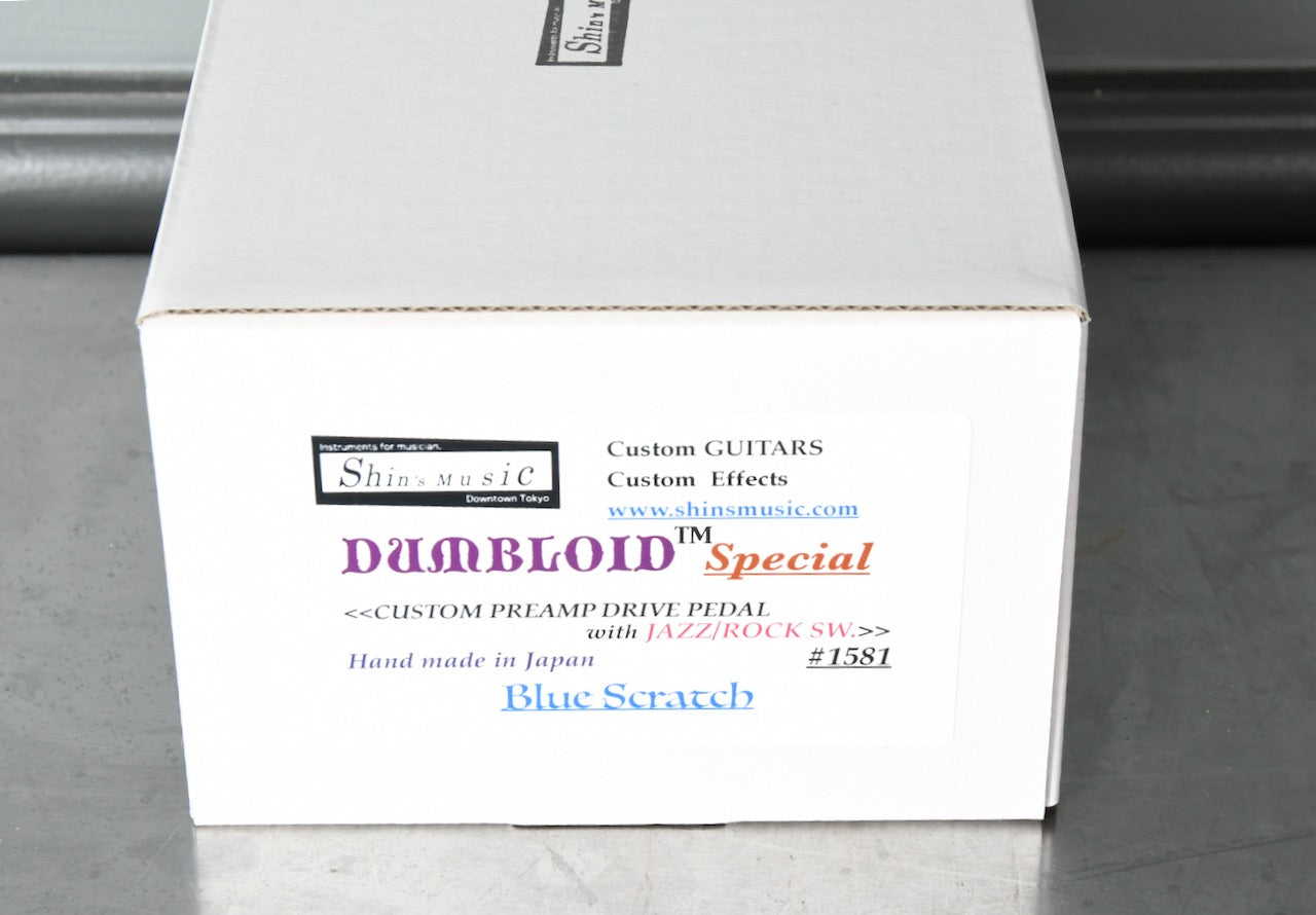 Shin's Music Dumbloid Special Blue Scratch