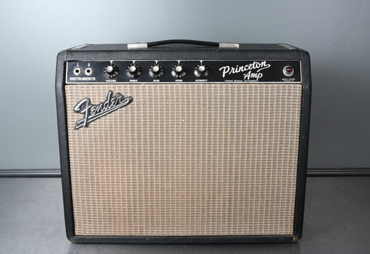 1966 Fender Princeton Amp, Non-Reverb model with 12" speaker