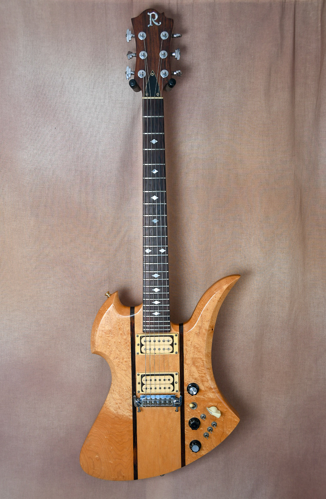 1979 B.C. Rich Mockingbird Natural Gloss OHSC