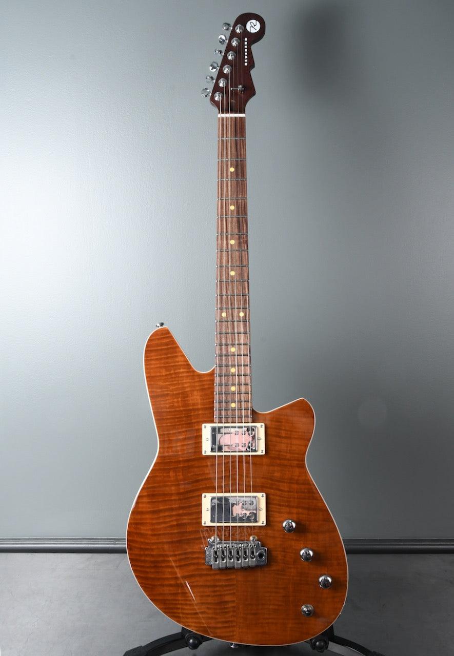 2020 Reverend Kingbolt RA Violin Brown Flame Maple