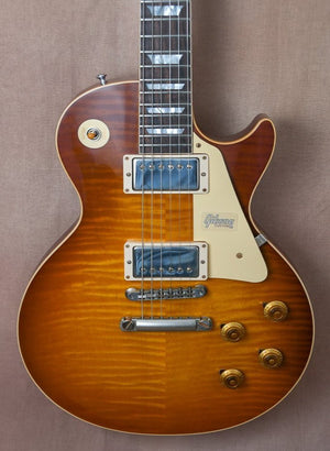 2018 Gibson Les Paul '59 R9 Reissue Flametop Royal Iced Tea OHSC