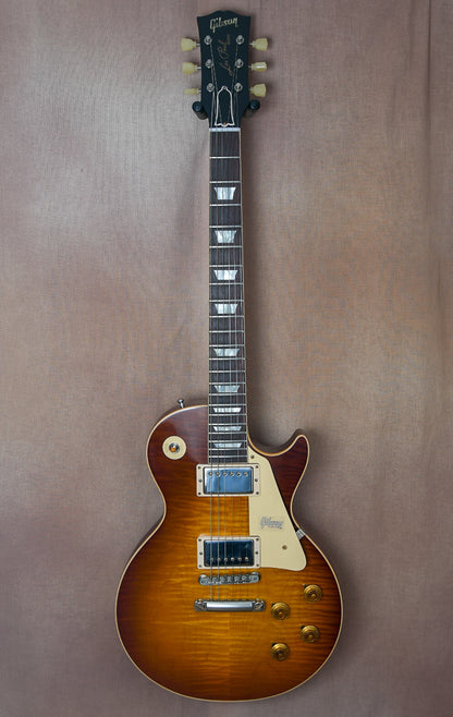 2018 Gibson Les Paul '59 R9 Reissue Flametop Royal Iced Tea OHSC