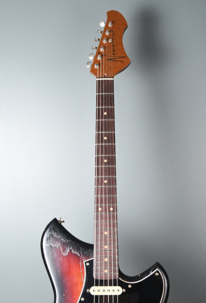 Novo Guitars Serus S '64 3 Tone Sunburst. Tempered Ash Body, Fralins!