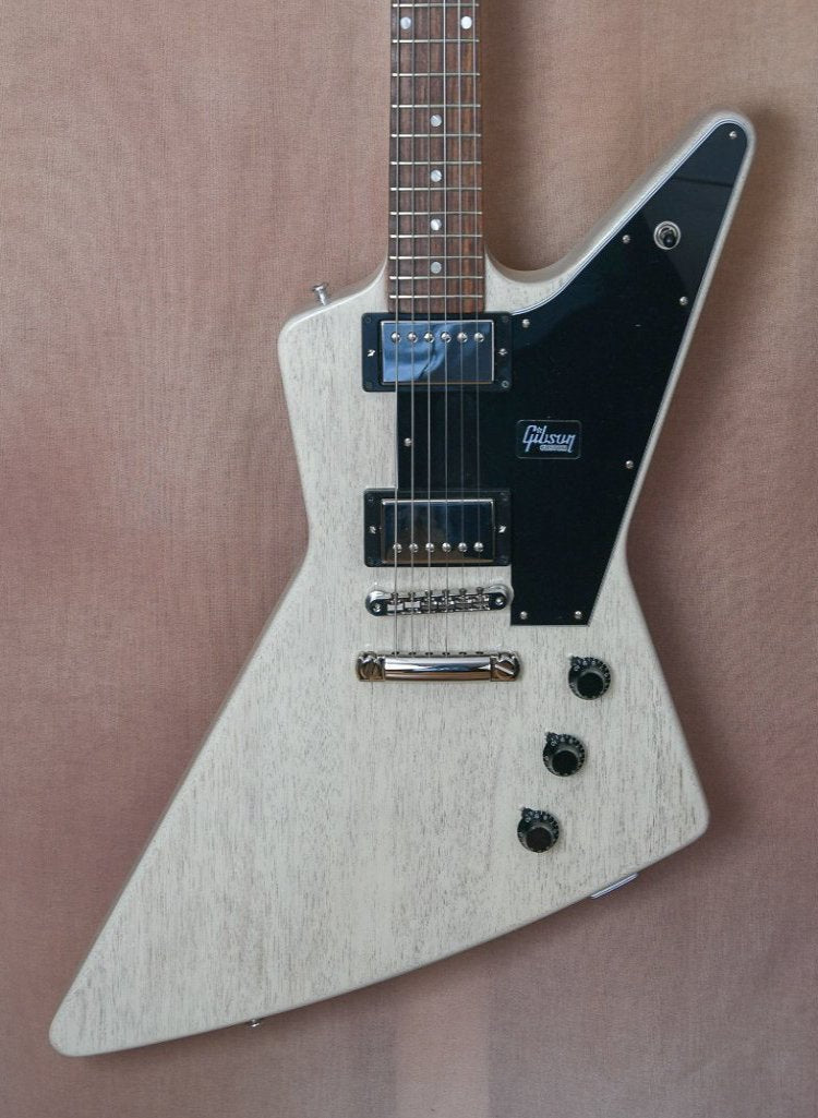 Gibson true historic 2017 メダリオン 2017 Gibson Custom '58 Explorer TV White OHSC – Watchtower Guitars